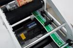 Digital Plastic Round Bottle Labeling Machine Easy Operation Semi Automatic