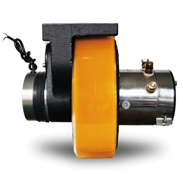 DC Permanent Magnet Forklift Metalrota drive wheel assembly Motor Wheel Forklift Wheel 750w