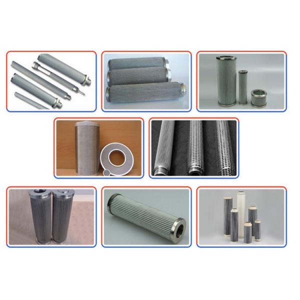 3.2Mpa Pressure Sintered Wire Mesh Filter , Sintered Filter Elements 2-200um