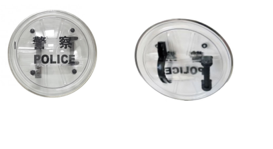 Impact Resistance Riot Shield Protection Polycarbonate Material