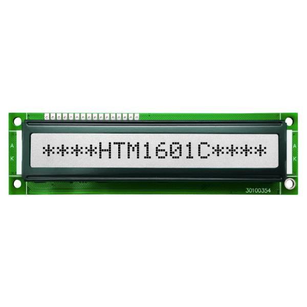 Quality Monochrome Character LCD Module 1X16 With MCU Interface HTM1601C for sale