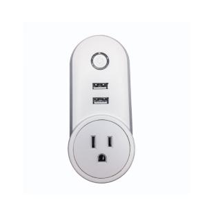 China Home Automation System Wifi Smart Plug Socket Non - Grounding 10A Rated Current wholesale