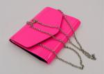 Elegant Luxury Cosmetic Evening Clutch Bags Carton Pink Clutch Envelope Bag
