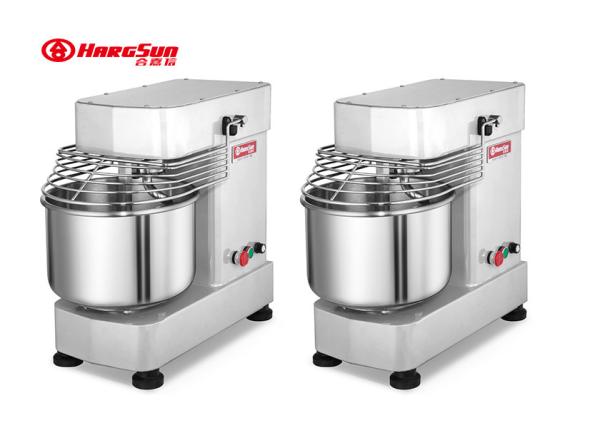 10L SS Small Spiral Mixer Variable Frequency Speed Adjustable 750w Table Top