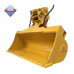 China HRC 50 8.7CBM Ditch Cleaning Bucket 1200mm Hydraulic Tilt Ditching Bucket on sale
