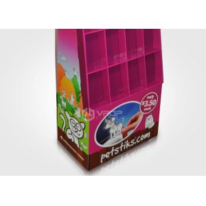 POP Recycled Cardboard Pallet Display , 24 Cells Cardboard Display Stands