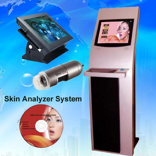 Quality Multi Function facial skin analyzer machine for Skin Sensitiveness And Age Test for sale