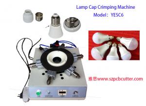 China LED Bulb Cap Lamp Cap Holder Crimping Machine For B22 E27 Bulb Cap wholesale