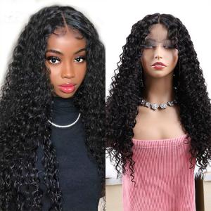 China T Part Curly Lace Front Wigs Human Hair Wigs wholesale