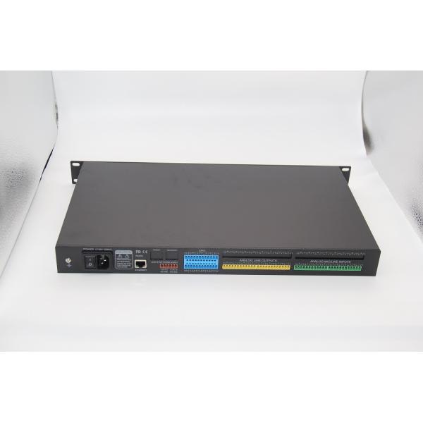 Professional Dante Dsp matrix Audio Processor 12*12 Digital Audio Media Matrix System