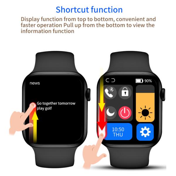 Fitness Tracker Apple Watch Series 4 Phone Calls , 1.54 Inch Smartwatch You Can Reply To Texts