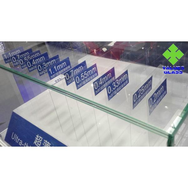 High Grade Thin Tempered Glass , Very Thin Glass Sheet Smooth Surface