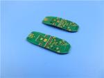 4 Layer Rigid-Flex PCB Built on FR-4 and Poyimide With Immersion Gold and Green