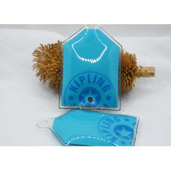 Personalised Car Keyrings TPU Soft Plastic Keychains Transparent