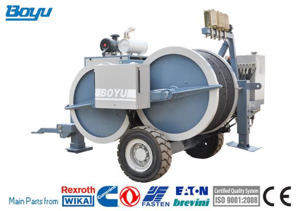 Quality 77kw Max Continuous Pull 2x35kN Hydraulic Tension Machine for Overhead Line Stringing for sale
