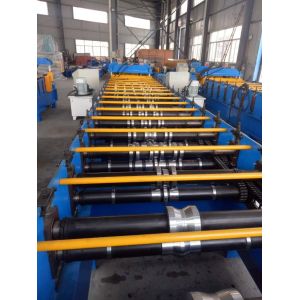 China Efficient Corrugated Sheet Forming Machine With Omron Encoder Size 7000*1500*1400mm on sale