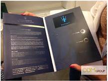 Glossy Finishing Video Wedding Invitations