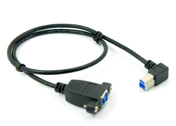 Quality Right Angle Cable / Camera Data Cable Compatible With Multi Modern Electronic Devices for sale