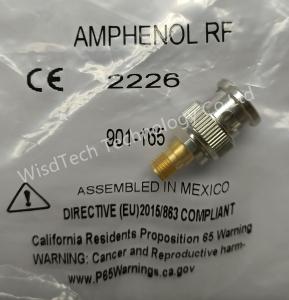 901-165 RF Adapters - Between Series BNC PLUG TO SMA JACK VSWR:1.3MAX DC-4GHz