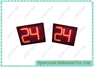 Electronic Basketball 24 Seconds Shot Clock with Handheld Wireless Console, red colco LED display