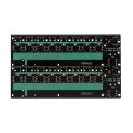 SMT Rigid 2 Layers PCB Assembly Peelable Mask Electric Circuit Design