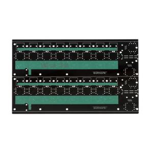 SMT Rigid 2 Layers PCB Assembly Peelable Mask Electric Circuit Design