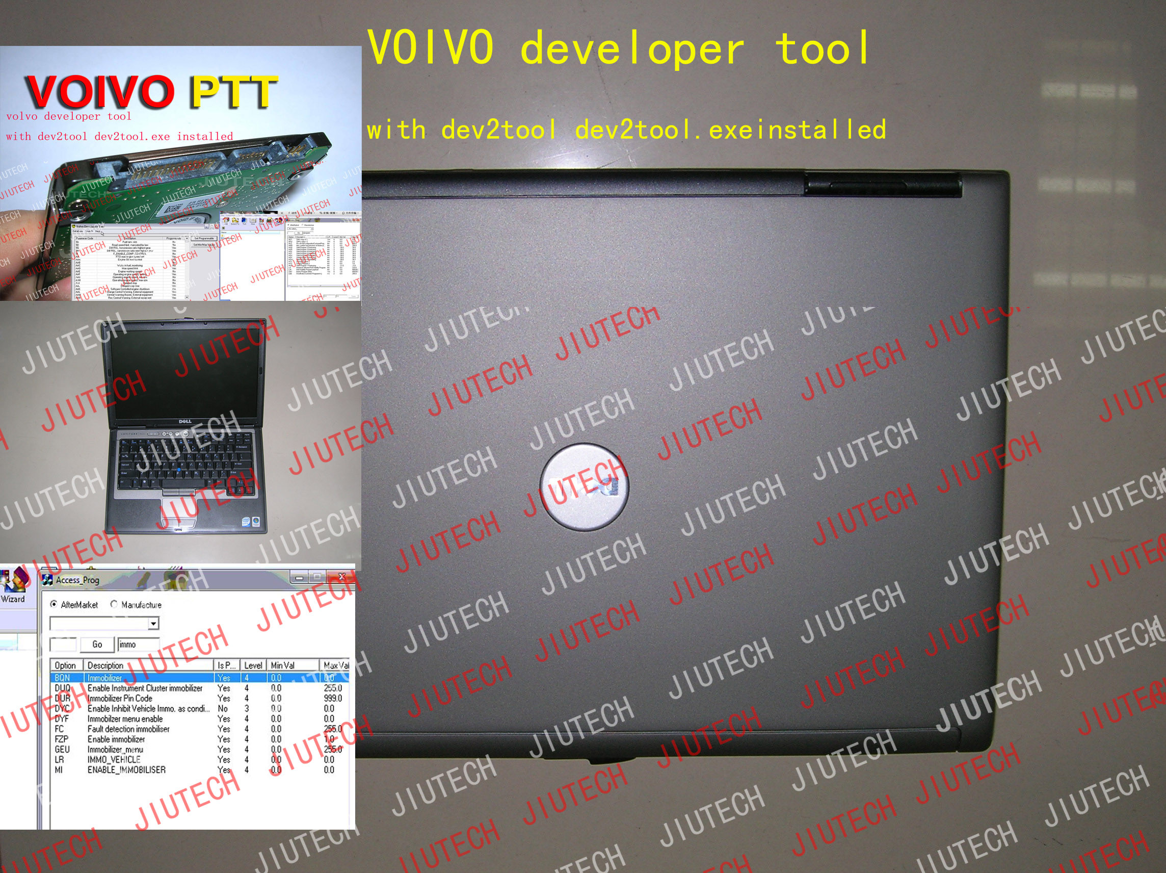 China  D630 Laptop  vocom PTT Developer Version With Dev2tool wholesale