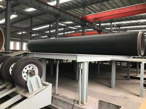 China Steel Pipe Anticorrosion Process Liquid Epoxy Spraying Coating And 3 Layer HDPE Coating Process wholesale