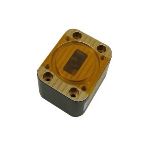 Low Loss Full Bandwidth Window Waveguide Components Aluminum Material
