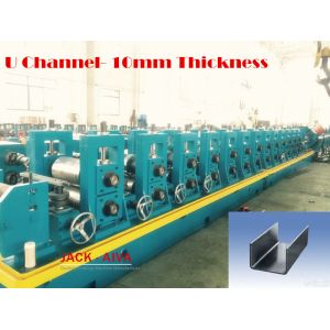 Heavy U Profile Roll Former, 10mm Thickness U Profile
