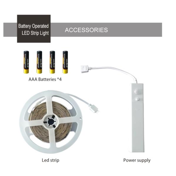 CE RoHS FCC 5VUSB 2835 30Lamp/M Pir Motion Sensor