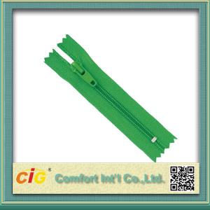 China Garment Accessories High Quality Nylon Zipper/Strong Teeth/Good Color Fastness wholesale