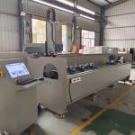 3 Axis CNC Controlled Profile Machining Center Working With Profile 3 Sides On