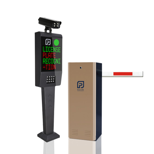 LPR Parking Controller With 345mp License Plate Recognition Camera System