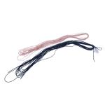 Pink 2mm Round Elastic Cord Braided Elastic String For Bracelets