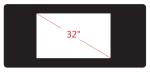 Embedded 27" G+G Projective Capacitive Touch Screen , Lcd Touch Screen Panel