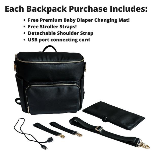 Amazing design new style diaper bag backpack waterproof