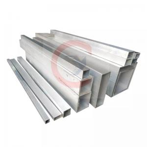 China Electrophoresis 6061 Aluminum Square Tube 1mm Aluminium Hollow Box Section wholesale