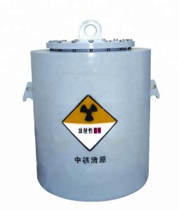 Radioactive Material Storage Lead Shielded Containers With Double Locking Device