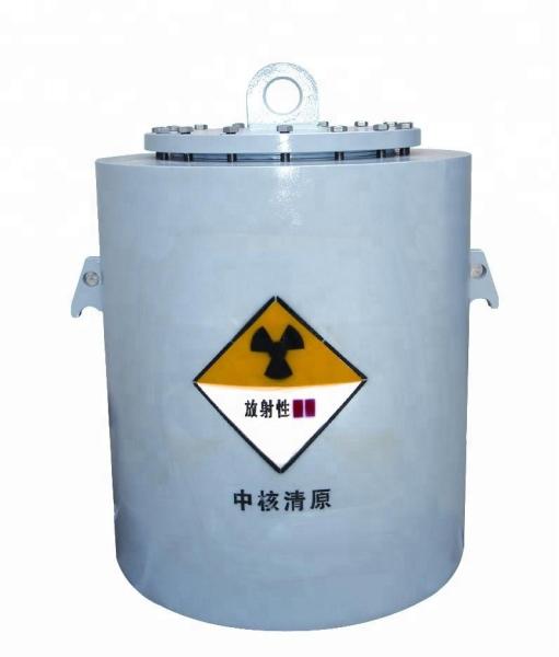 Quality Radioactive Material Storage Lead Shielded Containers With Double Locking Device for sale