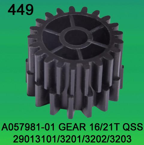 Quality A057981-01 GEAR TEETH-16/21 FOR NORITSU qss2901,3101,3201,3202,3203 minilab for sale