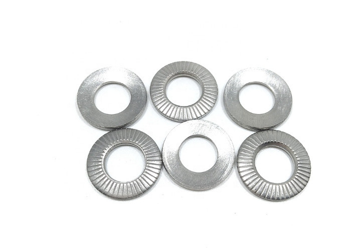 China NFE25511 Wedge Lock M15 Phosphate Knurling Serrated Conical Washer wholesale
