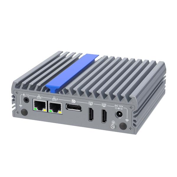 Quality Compact Mini Pc J3710 Quad Core 6 USB Triple Display 2 Ethernet Industrial Mini Pc for sale
