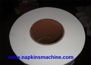 China Jumbo Roll Tissue Paper Roll Cutting Machine , PLC Program Control wholesale