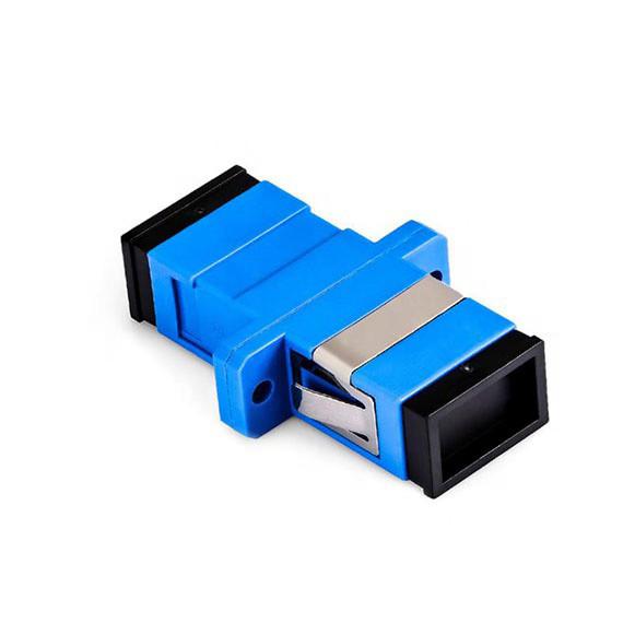 Quality 2 Port SM SX Fiber Optic Adapter SC PC Singlemode Simplex for FTTH System for sale