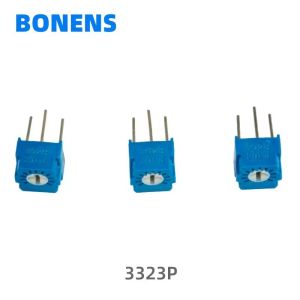 3323P Single Turn Metal Glass Glaze Trimmer Potentiometer 5k Precision