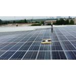 Autonomous IP65 PV Solar Panel Cleaning Robot With 15Ah Battery Capacity 594*526