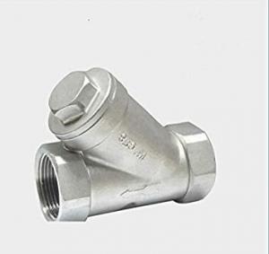 China 3/4 WYE Strainer Mesh Filter Valve 800# SS316 CF8m Stainless Steel Y Strainer wholesale
