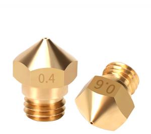 China 13*9mm Brass Thread MK10 3D Printer Nozzle Set Apply To 1.75mm Filament wholesale