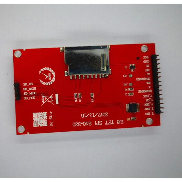 2.8 Inch Small TFT LCD Display 240 X 320 TFT LCD Panel Ic ILI9341 Without Touch